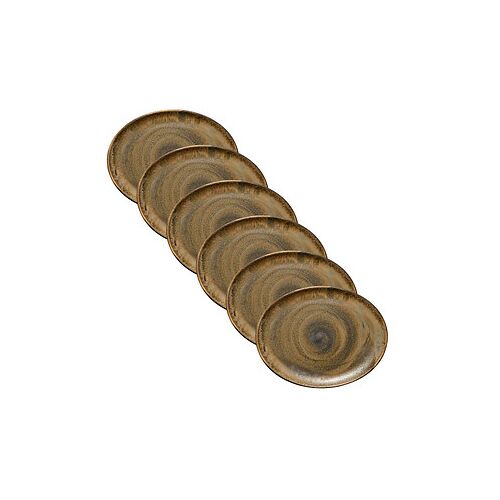 HEART & SOUL Servierplatten Perfect Match Cumin hellbraun 36,0 x 28,0 cm, 6 St.
