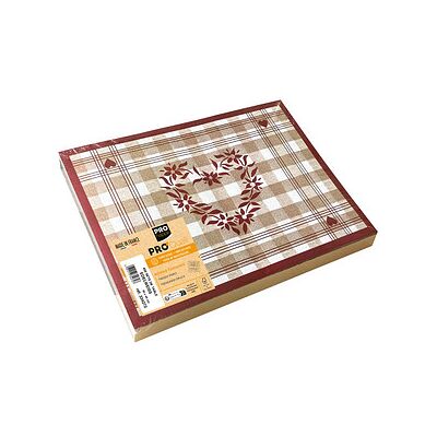 PRONAPPE Edelweiss Recycling-Papier Platzsets - 400 Stück PRONAPPE Edelweiss Recycling-Papier Platzsets - 400 Stück