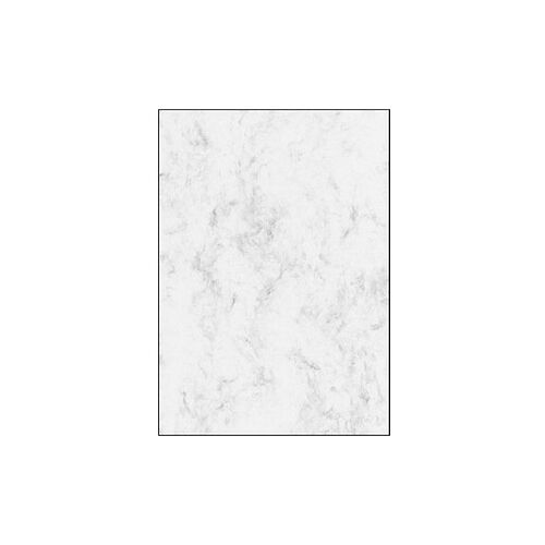 SIGEL Motivpapier Marmor grau DIN A4 90 g/qm 25 Blatt