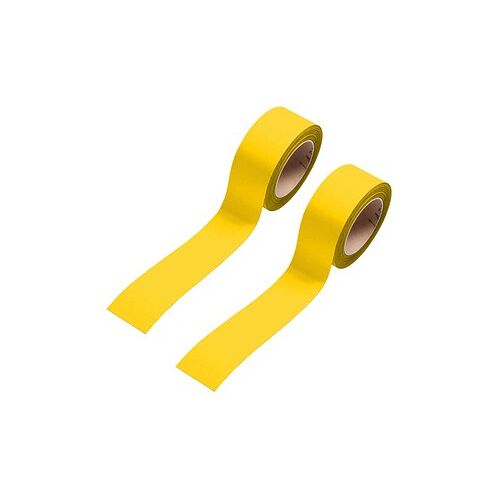 EICHNER Magnetbänder gelb 3,0 cm x 10,0 m, 2 Rollen