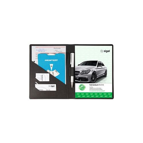 SIGEL Fahrzeugschein-Etui grau