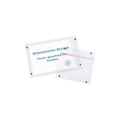 EICHNER Dokumententaschen DIN A5 quer transparent glatt, 10 St.