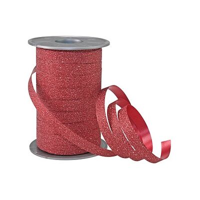 C.E. Pattberg Rote Glitterband - Dekorative Geschenkband 100m C.E. Pattberg Rote Glitterband - Dekorative Geschenkband 100m