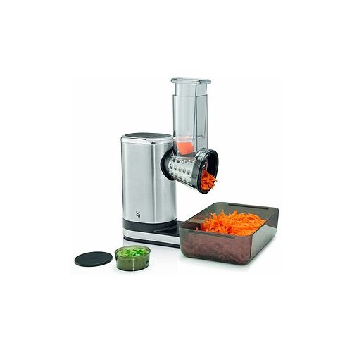 WMF KÜCHENminis Salat-to-go elektrische Reibe silber/schwarz 150 W