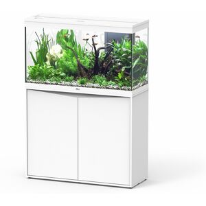 Aquatlantis Aquariumkombination Splendid 200l - 100x40 cm Piano Weiß