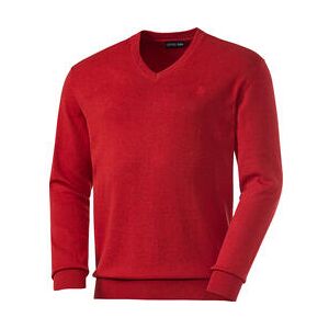 Otto Kern Herren Pullover mit V-Ausschnitt rot XL