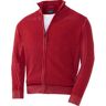 Herren Strickjacke Stone Rich rot 52