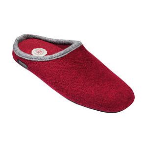 Tiroler Loden Merino-Filzpantoffel rot 42