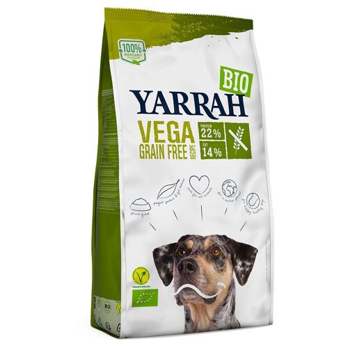Yarrah 10kg Yarrah Bio Ökologisches Hundefutter Vega Getreidefrei Hundefutter trocken