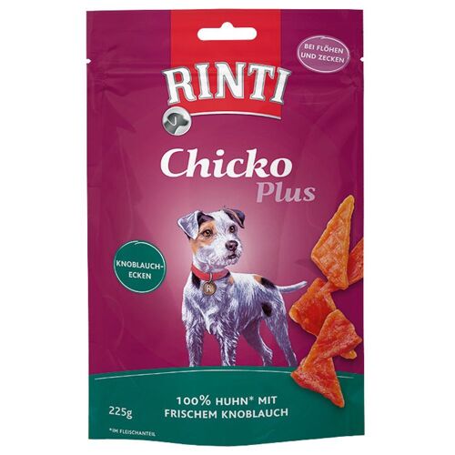RINTI 3x225g Chicko Plus Knoblauchecken RINTI Hundesnack
