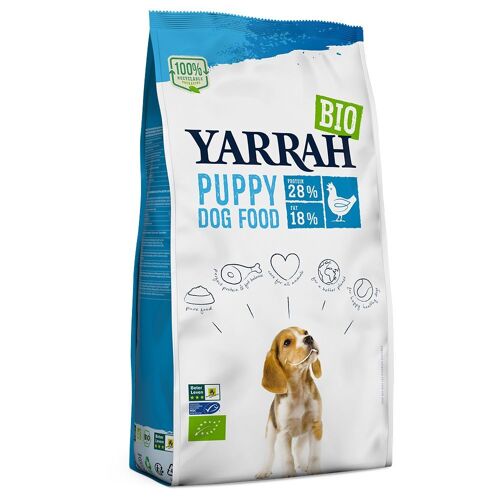 Yarrah 2x2kg Yarrah Bio Hundefutter Puppy Hundefutter trocken