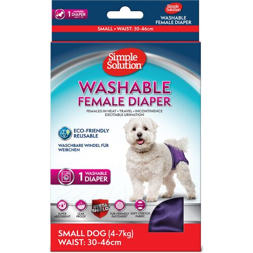 Simple Solution waschbare Windel Größe S, 1 Stück Hund