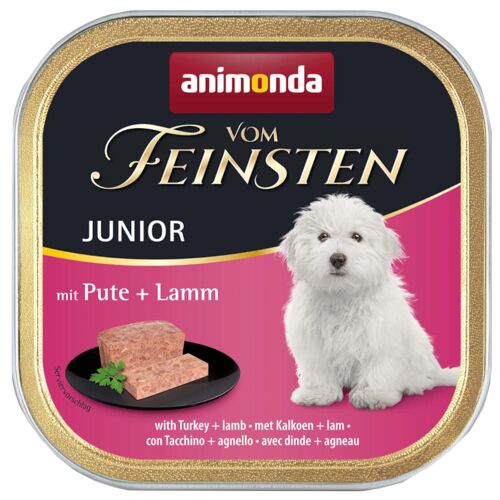 Animonda Vom Feinsten 6x150g Animonda vom Feinsten Junior Pute & Lamm Hundefutter nass