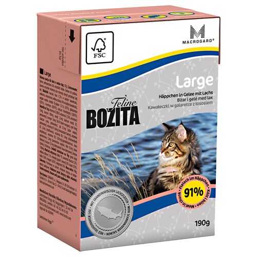 Bozita 48x190g Large Bozita Katzenfutter nass