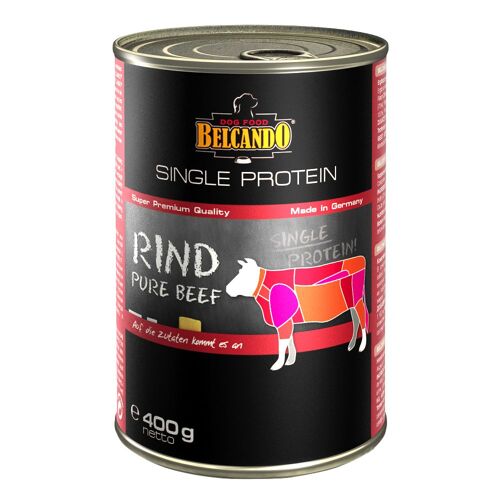 Belcando 12 x 400g Single Protein Rind Nass BELCANDO Hundefutter nass