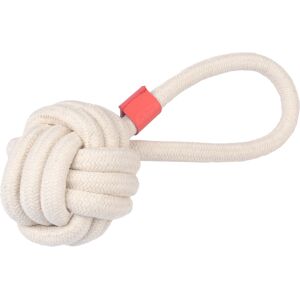 TIAKI Hundespielzeug Seilball mit Griff 23xØ8,3cm