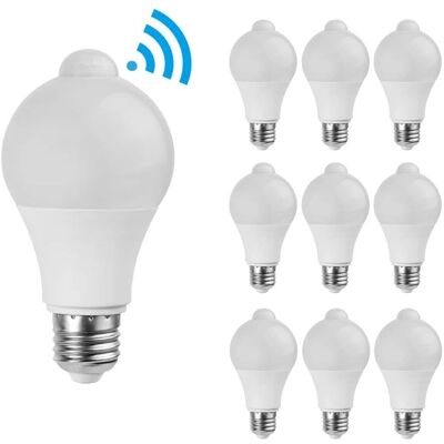 Aigostar 10er Set E27 LED Lampen - Frosted - 6 Watt - Nicht dimmbar - 6500K Kaltweiß - 480 Lumen - 25.000 Brennstunden Aigostar 10er Set E27 LED Lampen - Frosted - 6 Watt - Nicht dimmbar - 6500K Kaltweiß - 480 Lumen - 25.000 Brennstunden