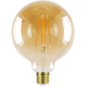 Integral E27 Glühbirne LED - Dimmbar - 5 Watt G125 LED Filament - 280 Lumen - 15.000 Brennstunden - 1800K Extra Warmweiß - Ersetzt 40 Watt - 2 Jahre Garantie