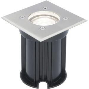 V-TAC Dimmbarer LED Bodenstrahler - Quadratisch - Edelstahl - 6000K tageslichtweiß - 5 Watt - IP65 Strahlwasserdicht - 3 Jahre Garantie