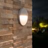 Hofronic Dimmbare LED-Wandleuchte Gary Grau 6 Watt 3000K IP54 Wasserdicht 3 Jahre Garantie 3000K - Wandeinbauleuchten