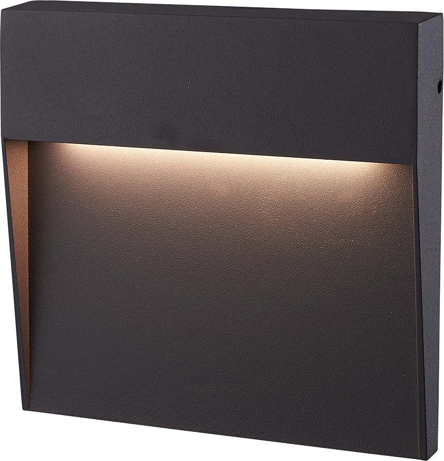 HOFTRONIC™ Dimmbare LED-Wandleuchte Logan Anthrazit 6 Watt 3000K IP54 spritzwasserfest 3 Jahre Garantie 3000K