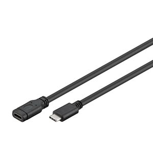 Goobay USB 3.2 GEN 1 (USB 3.0) USB-C Verlängerungskabel - USB-C (M) auf USB-C (F) - 5Gbit/s - USB-Adapter - OTG-Kabel