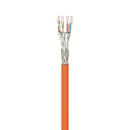 Goobay CAT 7a S/FTP Kabel auf Spule - 100 Meter - Patch - PIMF - CU - LSZH - UTP-Kabel -  Ethernet-Kabel - Internet-Kabel
