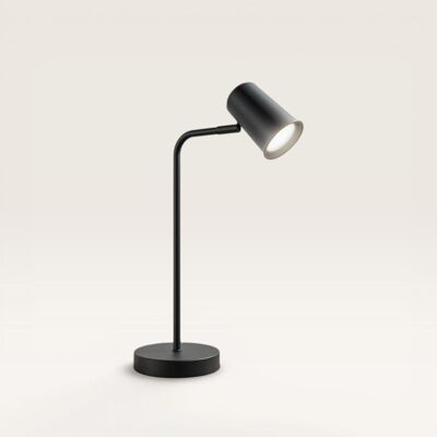 HOFTRONIC Riga - LED Tischlampe - 4 Watt 345 Lumen - 6500K weiß - Schwenkbar und drehbar - Mit Schnurdimmer - Schreibtischlampe - GU10 - IP20 für den Innenbereich - Schwarz HOFTRONIC Riga - LED Tischlampe - 4 Watt 345 Lumen - 6500K weiß - Schwenkbar und drehbar - Mit Schnurdimmer - Schreibtischlampe - GU10 - IP20 für den Innenbereich - Schwarz