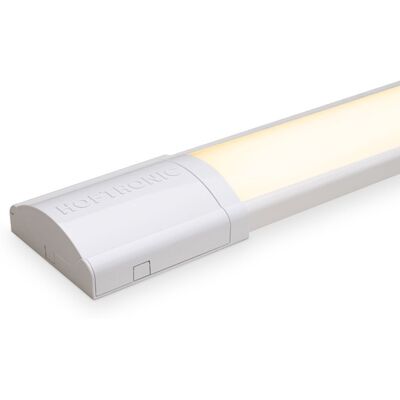 HOFTRONIC LED Lichtleiste 120cm - 40W 5600lm (140lm/w) - Ultra Flach 2,9 cm - 3000K warmweiß - Ersetzt 330W - Samsung SMD LED Chips - Flimmerfrei - IP20 staubdicht - Deckenleuchte - LED Batten HOFTRONIC LED Lichtleiste 120cm - 40W 5600lm (140lm/w) - Ultra Flach 2,9 cm - 3000K warmweiß - Ersetzt 330W - Samsung SMD LED Chips - Flimmerfrei - IP20 staubdicht - Deckenleuchte - LED Batten
