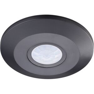 HOFTRONIC™ PIR Bewegungsmelder mit Dämmerungsschalter 360° Reichweite 6m Maximal 1000 Watt IP20 Aufputz Farbe Schwarz