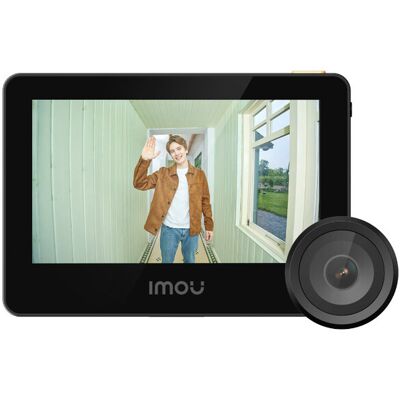Imou VD1 - 5MP WLAN-Türspion-Kamera mit 4,3-Zoll Farbdisplay - Schwarz Imou VD1 - 5MP WLAN-Türspion-Kamera mit 4,3-Zoll Farbdisplay - Schwarz
