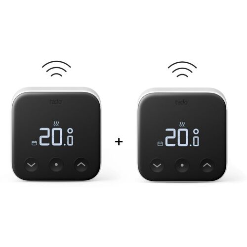 tado° X Funk-Temperatursensor - Zur Steuerung von Heizkörper-Thermostaten - 2er-Set