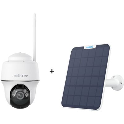 Reolink Set - mit Argus Series B440 + Solar Panel 2 - Weiß Reolink Set - mit Argus Series B440 + Solar Panel 2 - Weiß