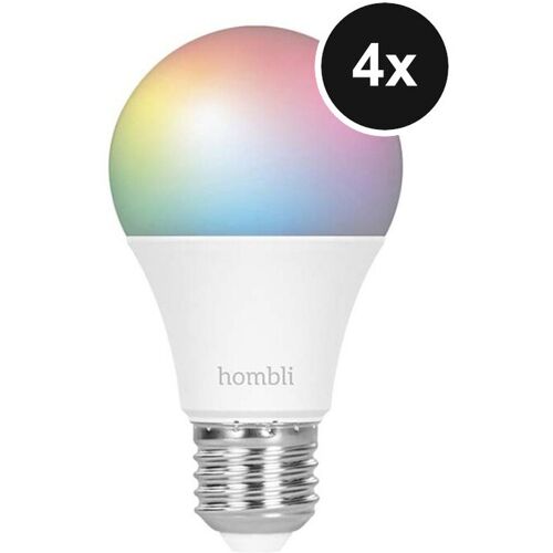 Hombli Smart Bulb E27 Color-Lampe - 4er-Set