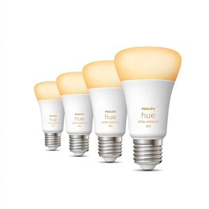 Philips Hue White Ambiance E27 800lm - 4er-Set - Weiß Philips Hue White Ambiance E27 800lm - 4er-Set - Weiß