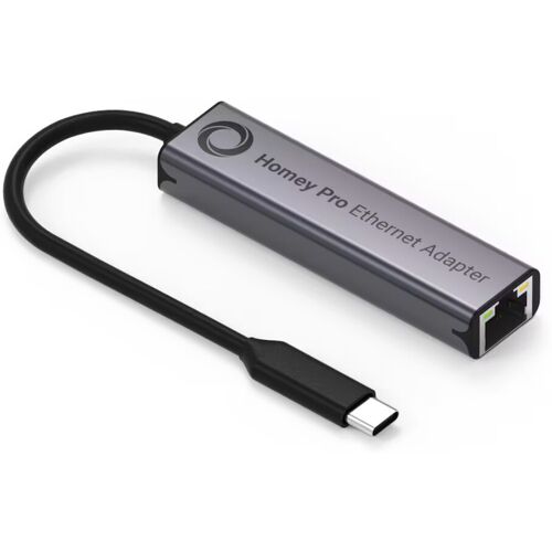 Homey Ethernet-Adapter - USB-C zu LAN Adapter - Silber
