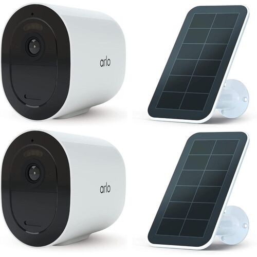 Arlo Go 2  LTE Kamera 2er-Set + Solar Ladegerät 2er-Set