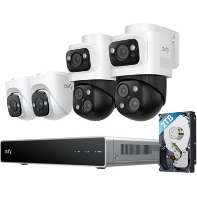 Eufy NVR Sicherheitssystem S4 Bullet - 4K IP Kamera Indoor & Outdoor Eufy NVR Sicherheitssystem S4 Bullet - 4K IP Kamera Indoor & Outdoor