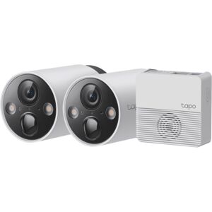 TP-Link Tapo C420S2 - Smartes 2-Kamera-System kabellos - Weiß