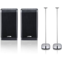 Canton Smart Soundbox 3 Multiroom-Lautsprecher (2nd Gen) Stereo Set + LS 3 Lautsprecherständer