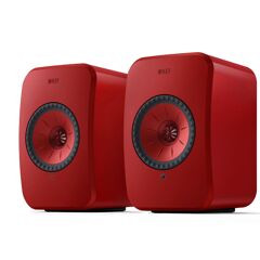 KEF LSX II - WLAN HiFi Lautsprecher - Lava Red