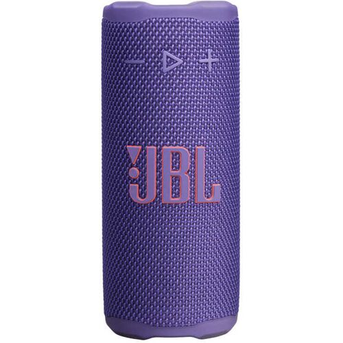 JBL Grip - Kompakter Bluetooth-Lauptsprecher mit Ambient Light - Lila