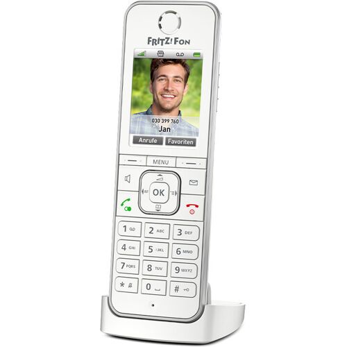 AVM FRITZ!Fon C6 - Schnurloses DECT-Telefon - Weiß