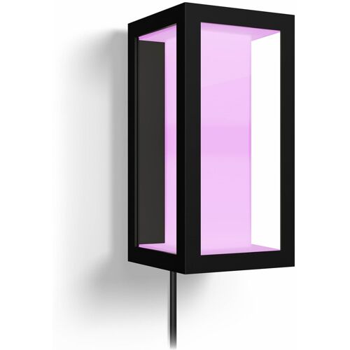 Philips Hue White & Color Ambiance Impress Wandleuchte 1180lm - Erweiterung für Niedervolt-System - Schwarz