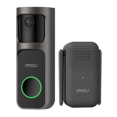 Imou Doorbell 2S Kit - 2K WLAN-Akku-Videotürklingel mit Gong - Schwarz Imou Doorbell 2S Kit - 2K WLAN-Akku-Videotürklingel mit Gong - Schwarz