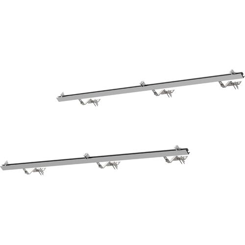 EcoFlow Halterung - Schrägdach - Silber