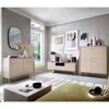 Wohnzimmermöbel Set beige, Fußgestell goldfarben, MALAGA-160, 3-teilig