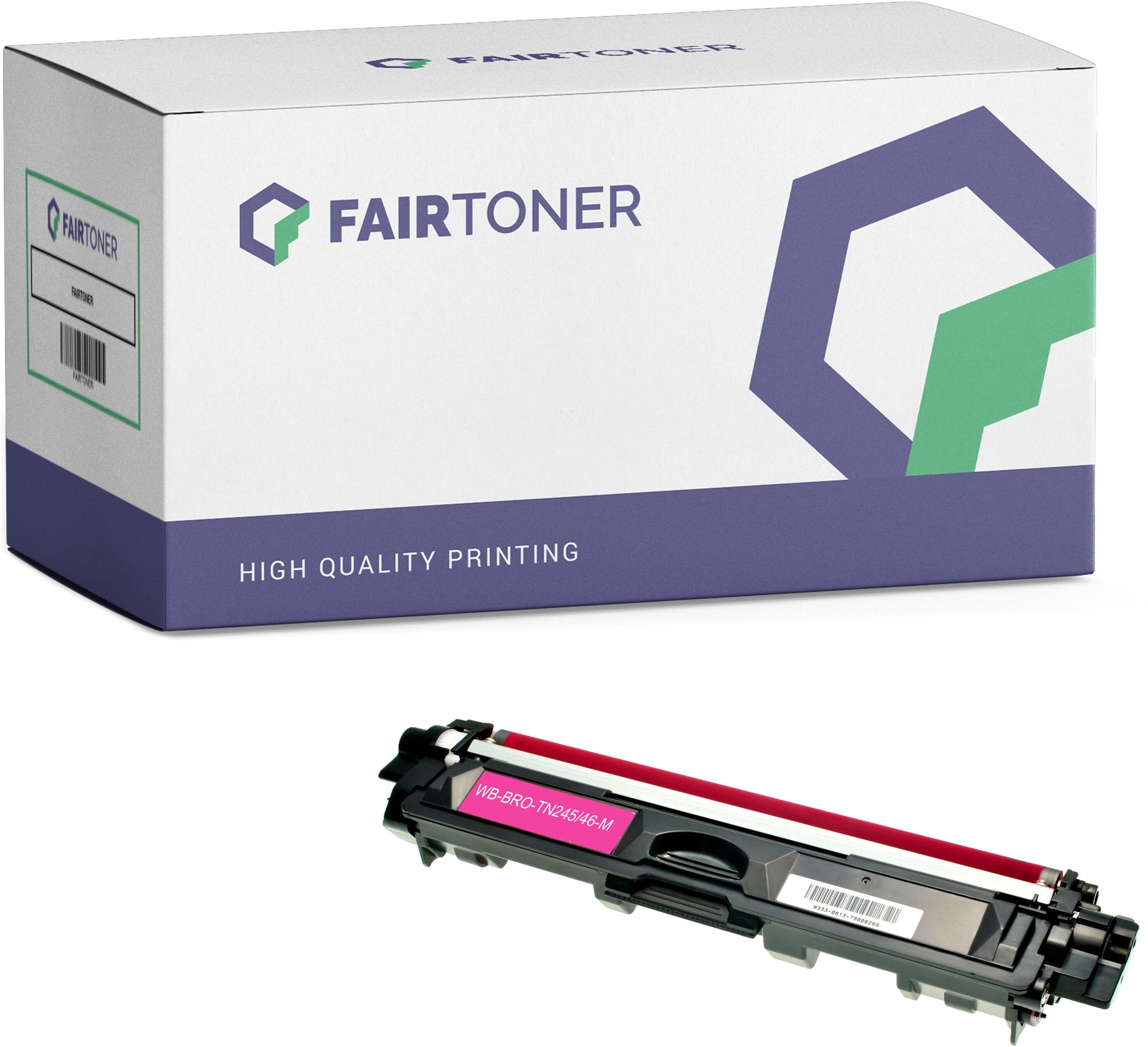 FairToner Kompatibel zu Brother HL-3142 CW (TN-246M) Toner Magenta