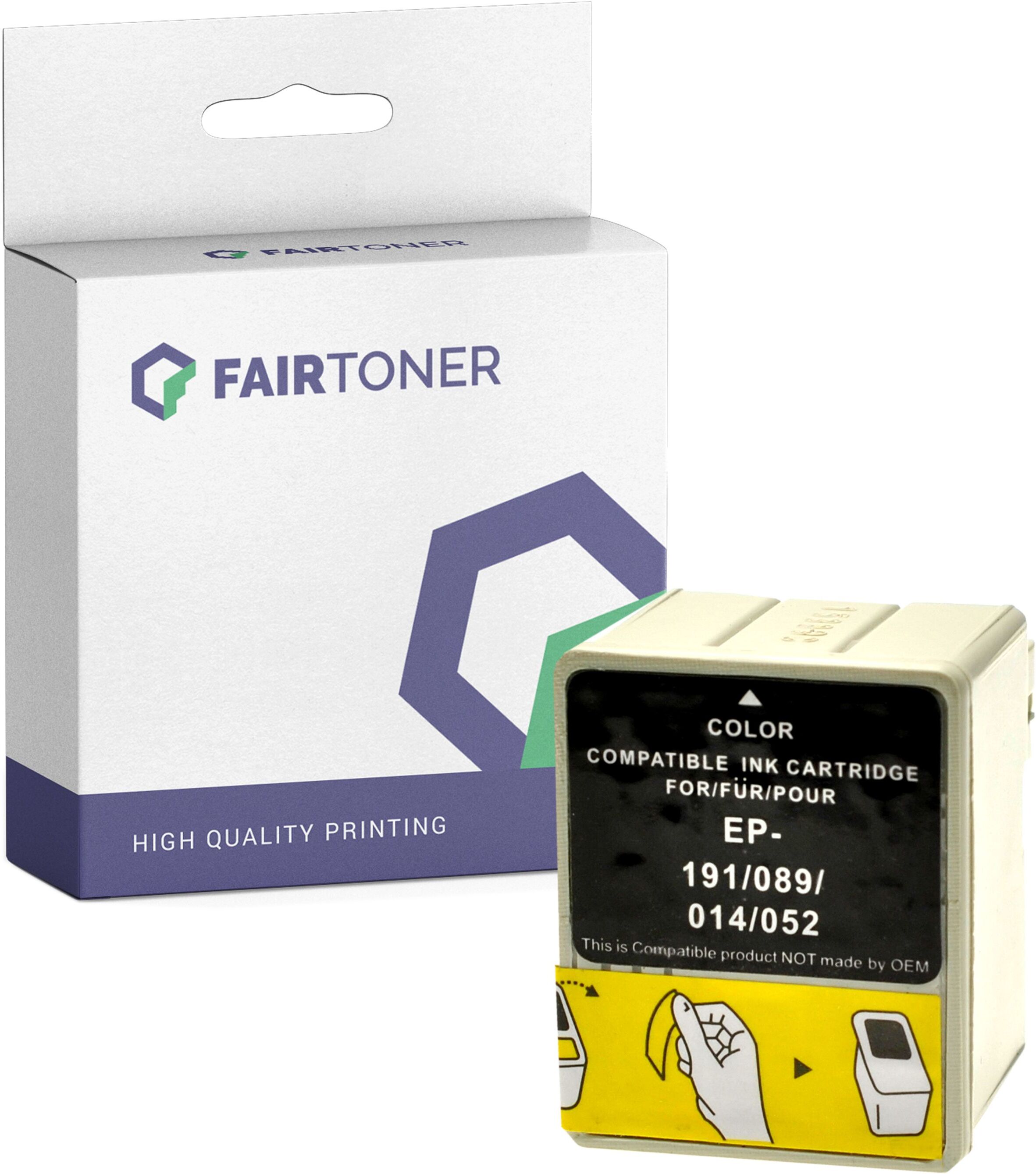 FairToner Kompatibel zu Epson MJ 830 CS (C13T05204010 / T0520) Druckerpatrone Color