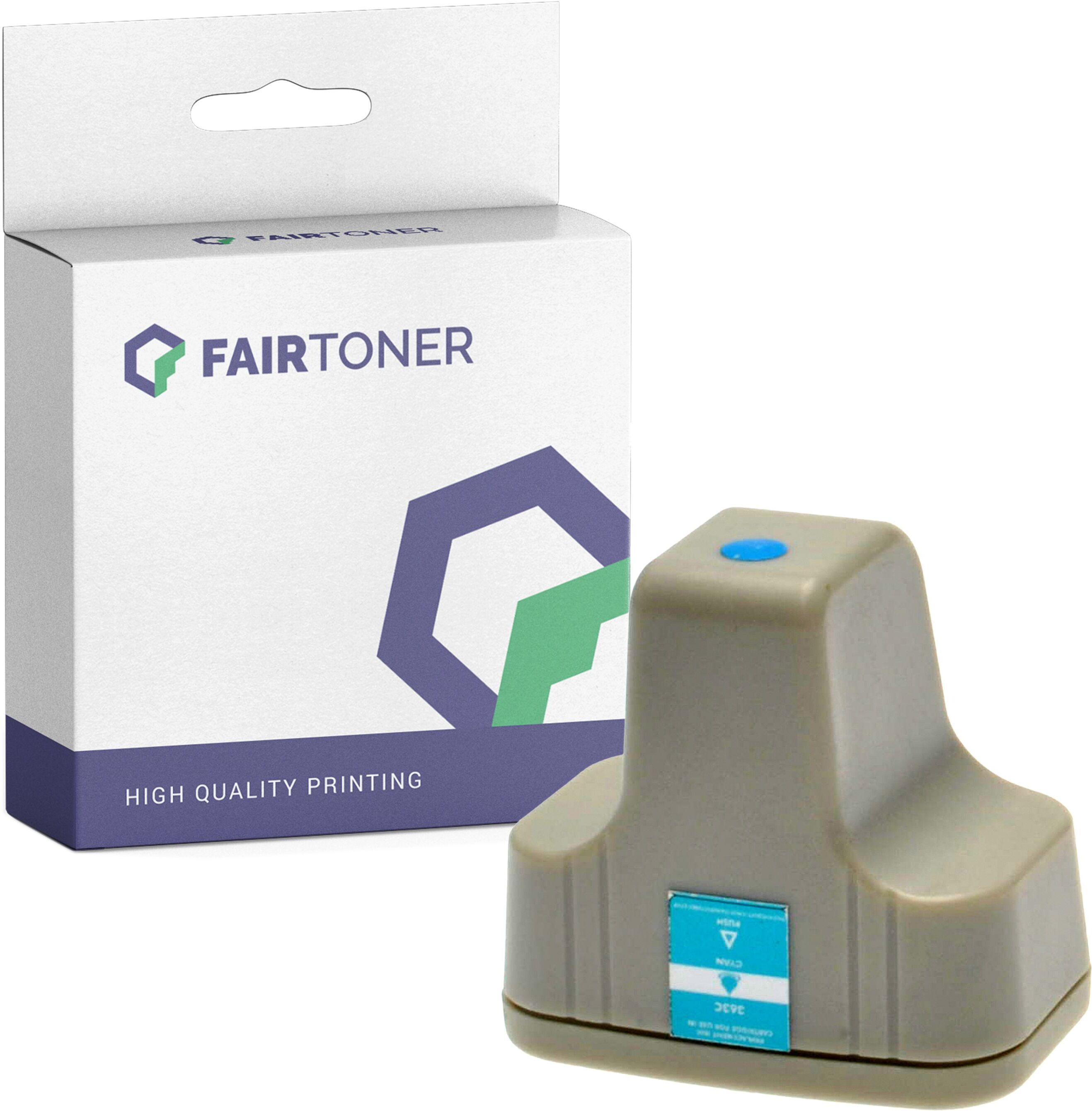 FairToner Kompatibel zu HP PhotoSmart D 7300 Series (C8771EE / 363) Druckerpatrone Cyan